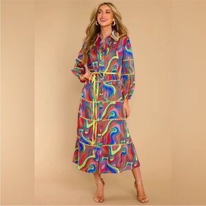 Alden Adair Funky Wonderland Maxi Dress